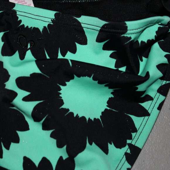 Green & Black 2 pcs Justice Tankini Swimsuit Size 6 - Picture 13 of 13